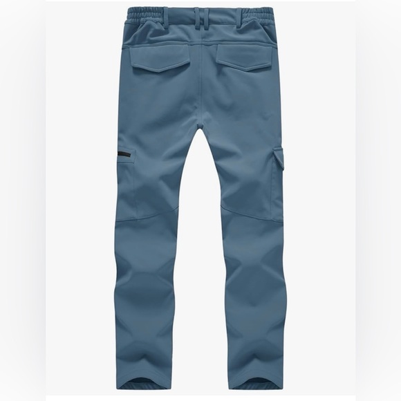 Stylish Blue Waterproof Snow Ski Hiking Insulated Pants - Picture 2 of 8